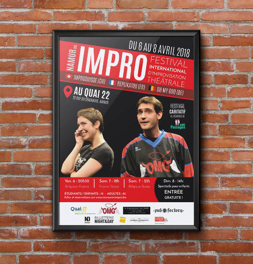 Dépliant graphic design