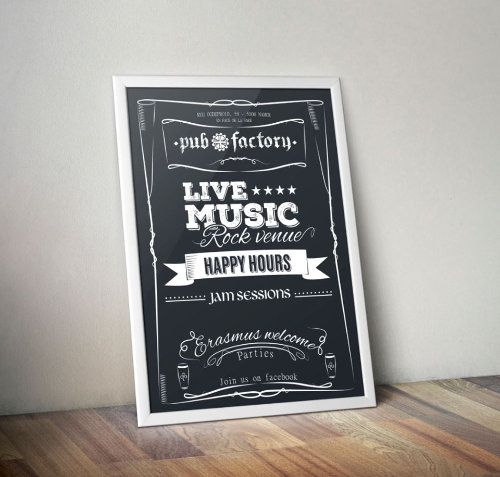 Dépliant graphic design