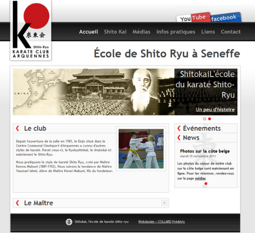 Webdesign Karaté