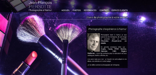Webdesign www.photographe-namur.be